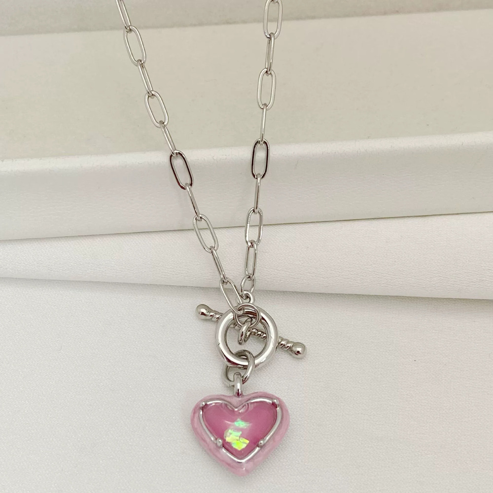 Kendra Scott Heart Shape Dopamine Style Necklace